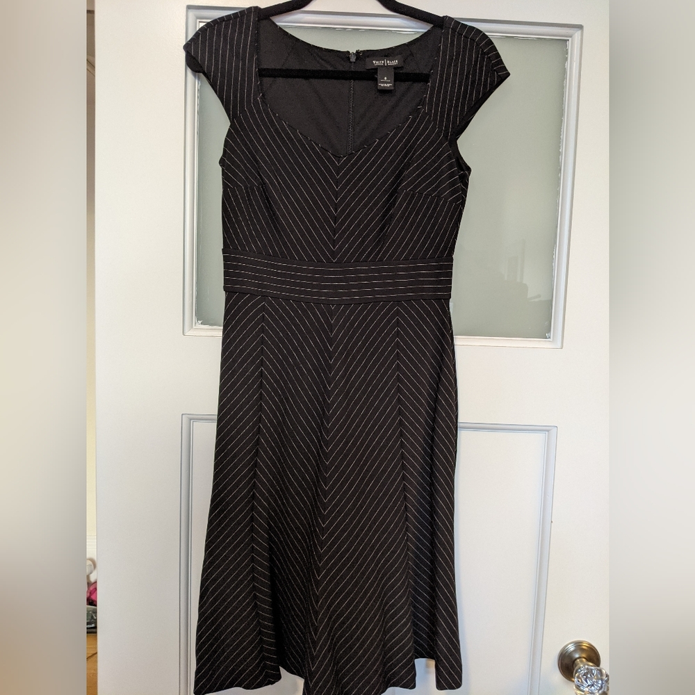 White House Black market pinstripe dress